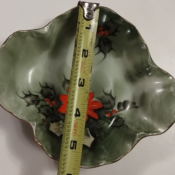 Vintage lefton limited edition Christmas dish - Picture 3 of 6